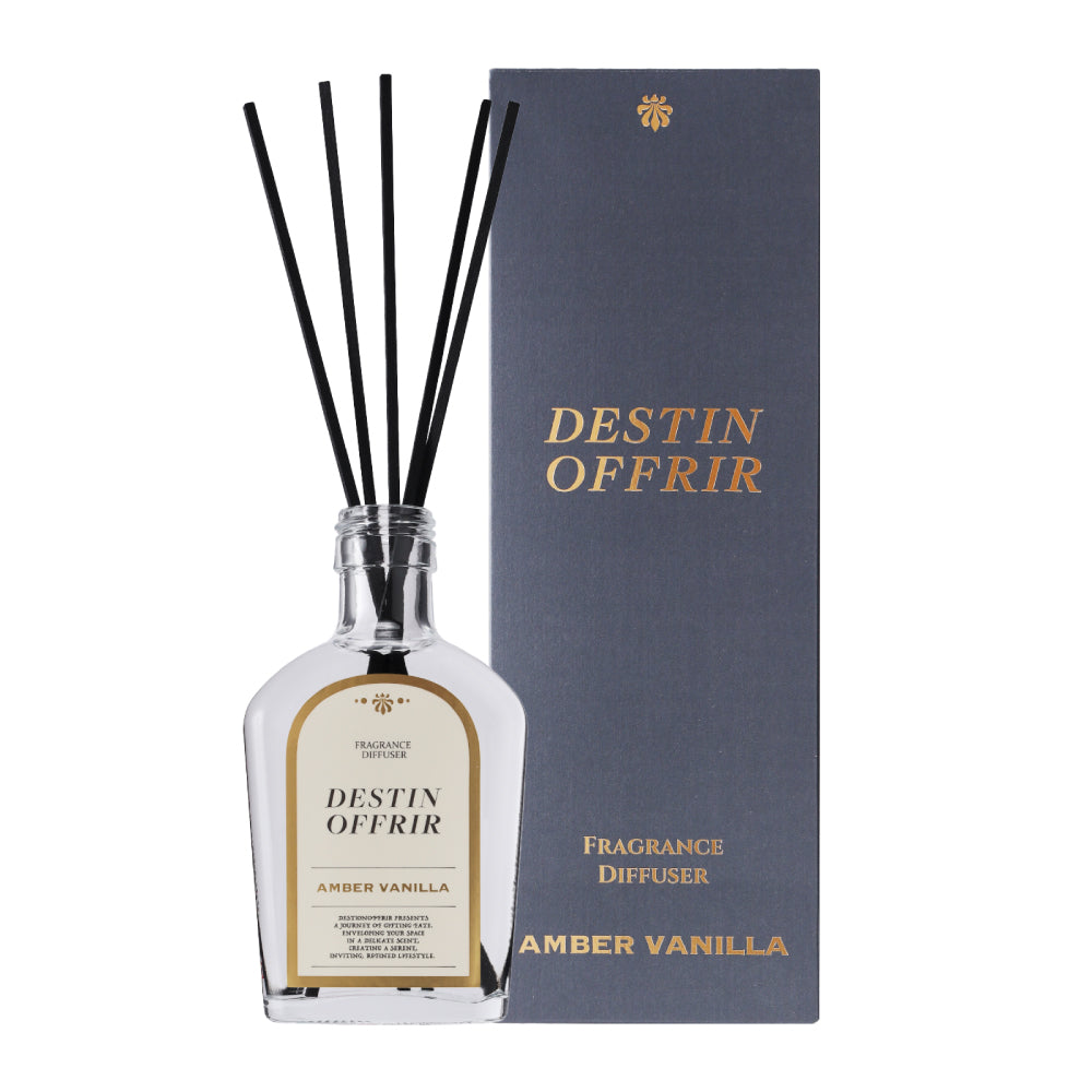 DestinOffrir フレグランスディフューザー アンバーバニラ 200ml